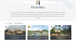Desktop Screenshot of palmhill.com